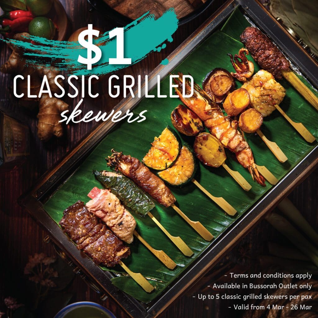 Mrs Pho—$1 Skewers Promotion