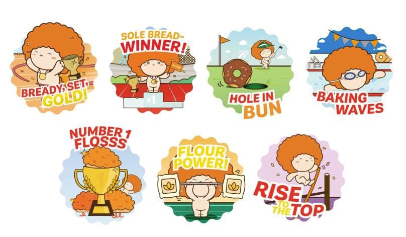 BreadTalk Song Song Collectible Keychains